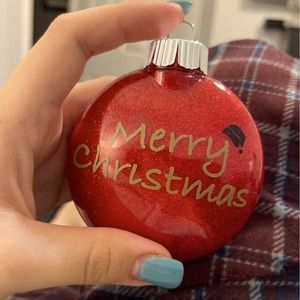 Personalized handmade Christmas ornaments